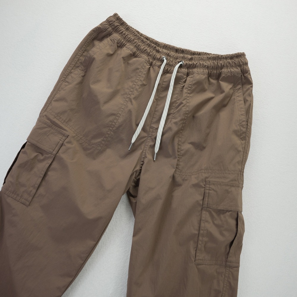 Vuori Birch Brown Cargo Jogger Pants Drawstring Utility Trousers S - Picture 2 of 9